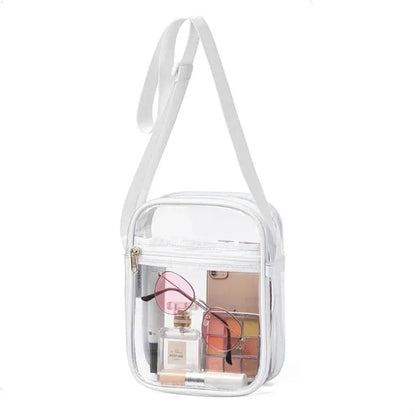 Clear Pvc Crossbody Purse Bag