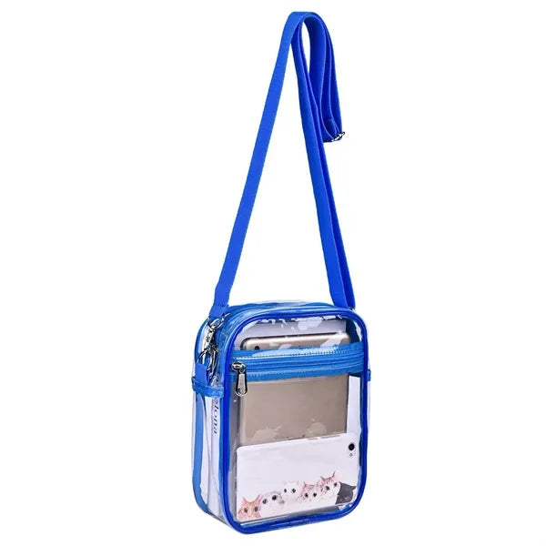 Clear Pvc Crossbody Purse Bag