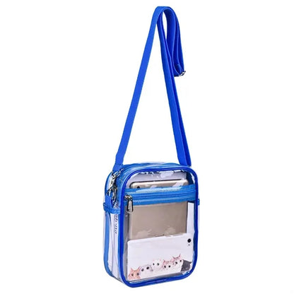 Clear Pvc Crossbody Purse Bag