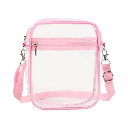 Clear Pvc Crossbody Purse Bag