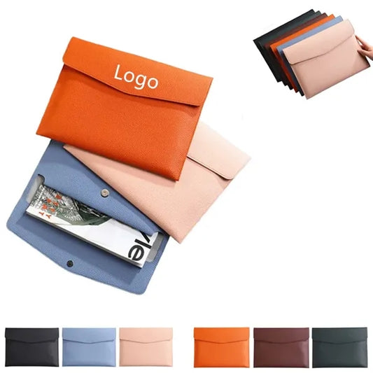 PU Leather A4 File Folder Document Holder