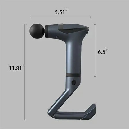 Detachable Multifunctional Fascia Gun with Extended Handle