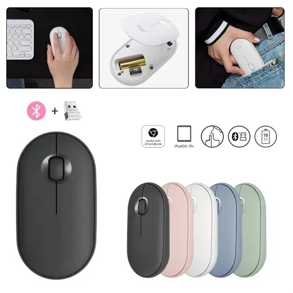 Pebble Wireless Bluetooth Mouse