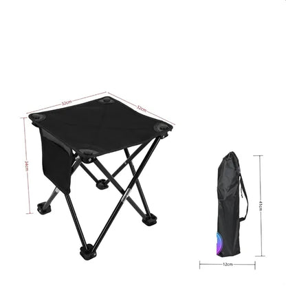 Outdoor Camping Stool Portable Folding with Carry Bag