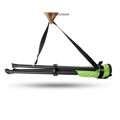 Travel Camping Chair Slacker Tripod Stool with Carry Strap