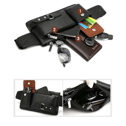 Leather Sling Backpack