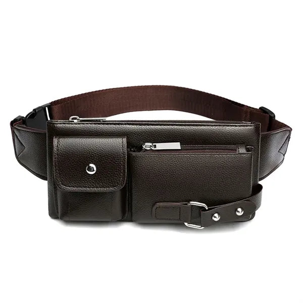 Leather Sling Backpack