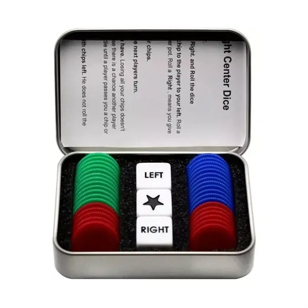 Left Right Center Game Set