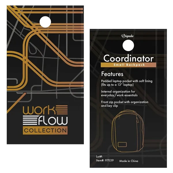 Workflow Coordinator Small Backpack