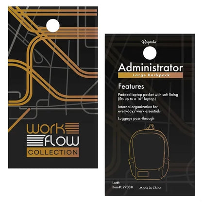 Workflow Administrator Large Backpack