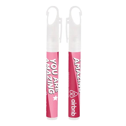 10ml Pocket Hand Sanitizer Spray with Clip Cap
