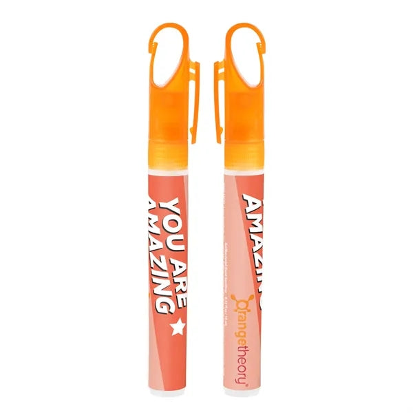 10ml Pocket Hand Sanitizer Spray with Clip Cap