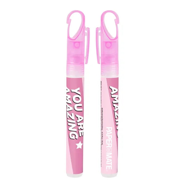 10ml Pocket Hand Sanitizer Spray with Clip Cap