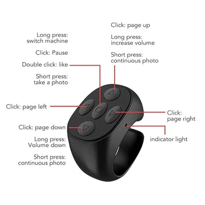 Bluetooth Remote Control Page Turner