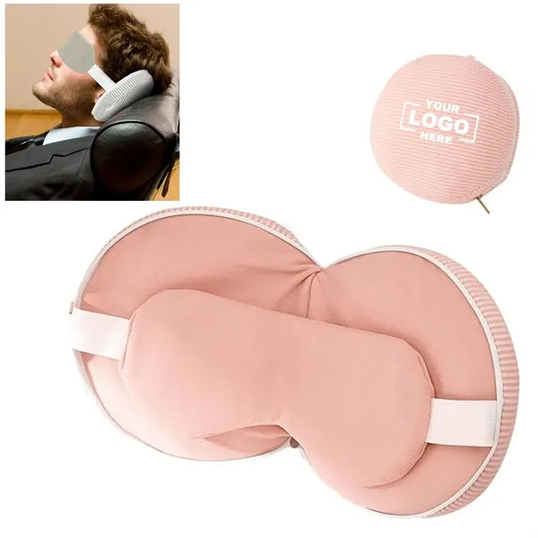 Travel Pillow and Eye Mask 2 in 1