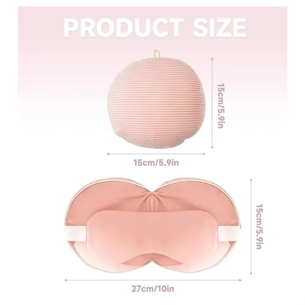 Travel Pillow and Eye Mask 2 in 1