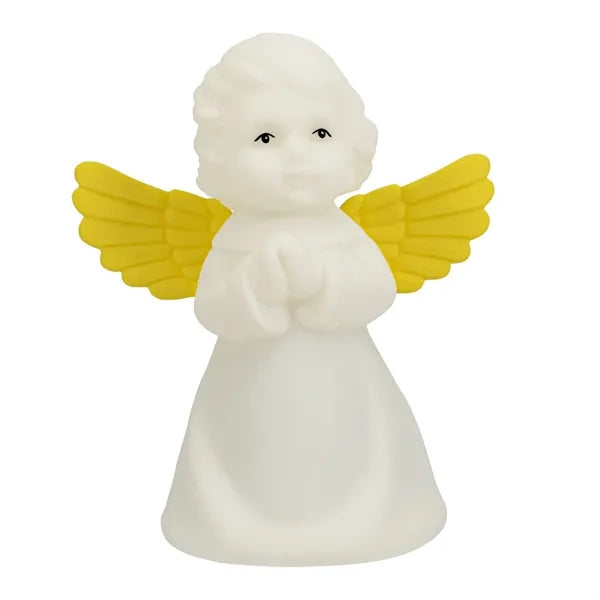 Multi-Color LED Angel Silicone Lamp with Tap Control