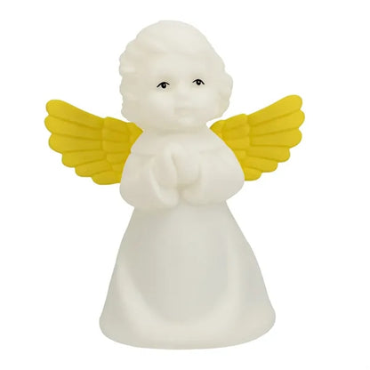Multi-Color LED Angel Silicone Lamp with Tap Control