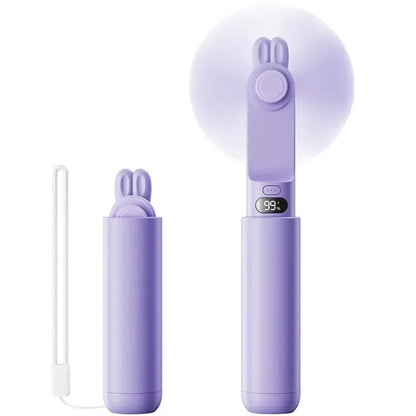 Portable Foldable Adjustable Handheld USB Mini Bear Fan