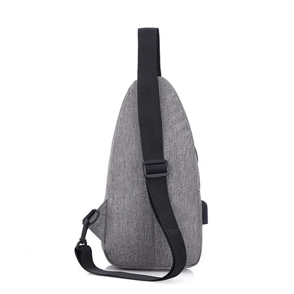 USB Crossbody Shoulder Bag