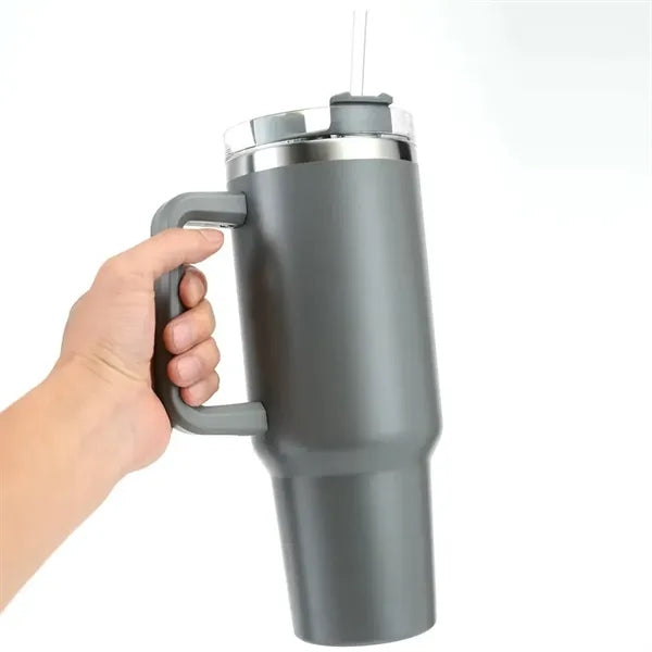 40oz Stainless Steel Tumbler With Handle
