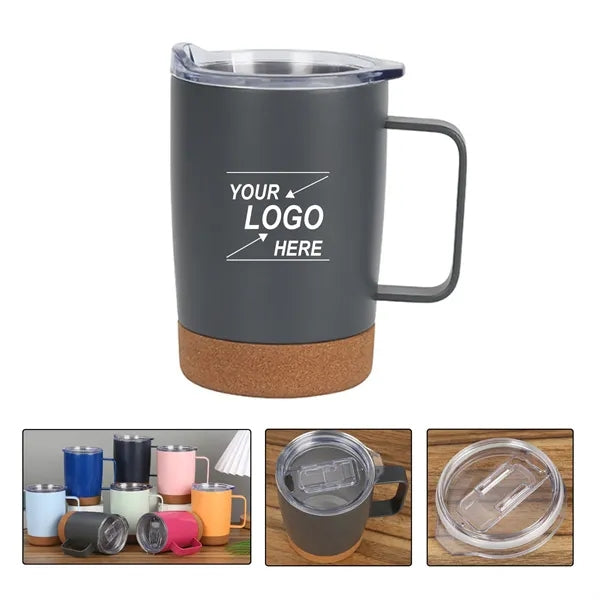 Explorer Vacuum Camp Mug with Cork Bottom - 12 oz.