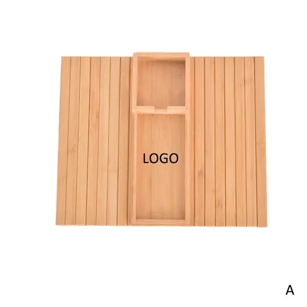 Sofa Arm Bamboo Table for Couch