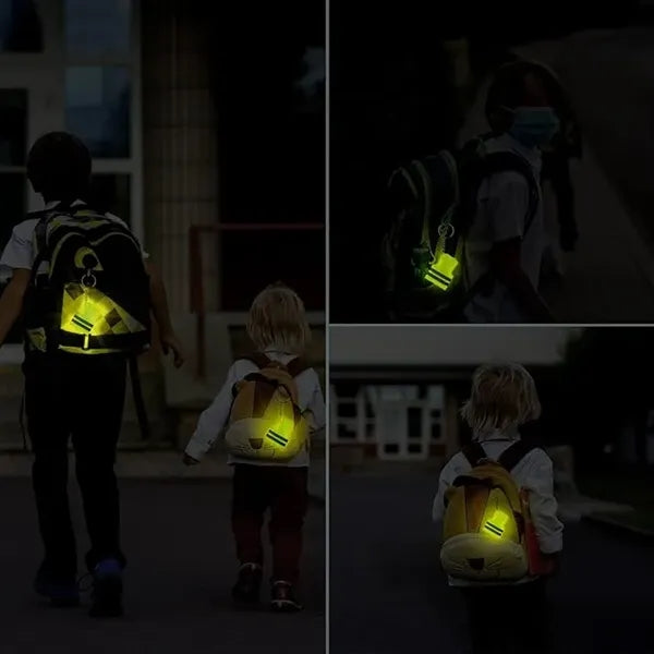 Reflective Safety Vest Keychain
