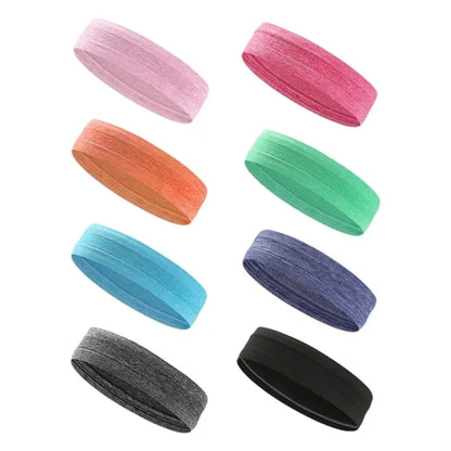 Workout Head Sweatbands Non Slip Sports Hair Bands