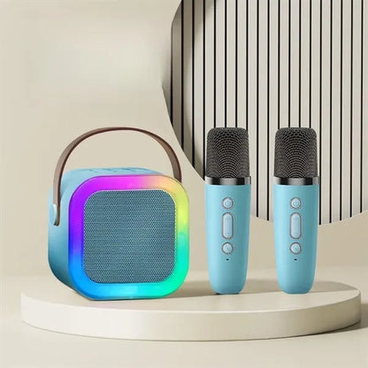 Bluetooth Speaker Microphone Outdoor Wireless K Song Dual