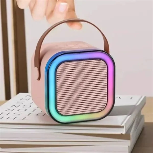Bluetooth Speaker Microphone Outdoor Wireless K Song Dual