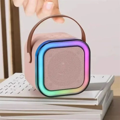 Bluetooth Speaker Microphone Outdoor Wireless K Song Dual