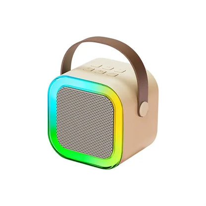 Bluetooth Speaker Microphone Outdoor Wireless K Song Dual