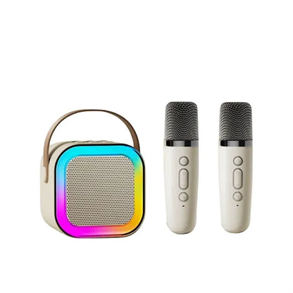 Bluetooth Speaker Microphone Outdoor Wireless K Song Dual