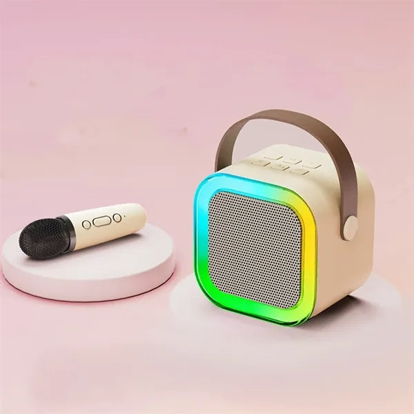 Bluetooth Speaker Microphone Outdoor Wireless K Song Dual