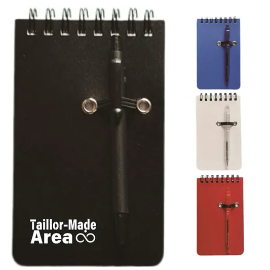 Mini Pocket Date Books Spiral Small Notebook with Pen