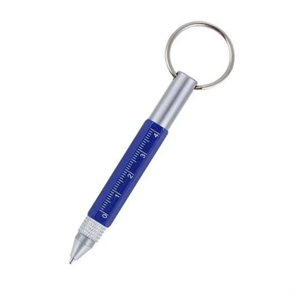 Portable Multi Tool Ruler Ballpoint Pens Keychain