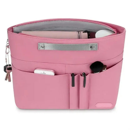 Multiple Pockets Purse Organizer Handbag Tote Bag