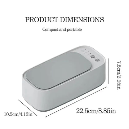 Versatile Portable Professional Sonic Eye Glasses Cleaner