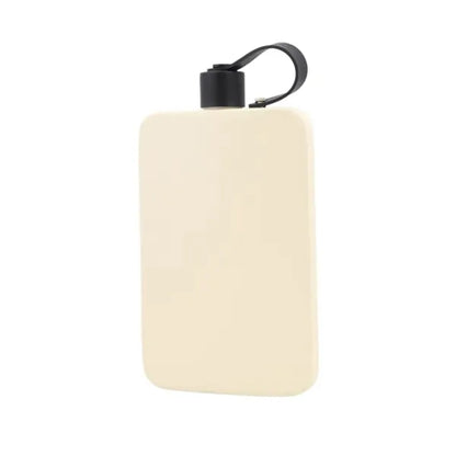 17Oz. Stainless Steel Portable Black Flask Bottle