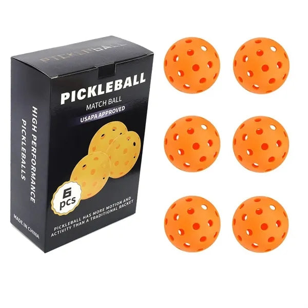 4 Pack 40 Holes Outdoor Pickleball Balls