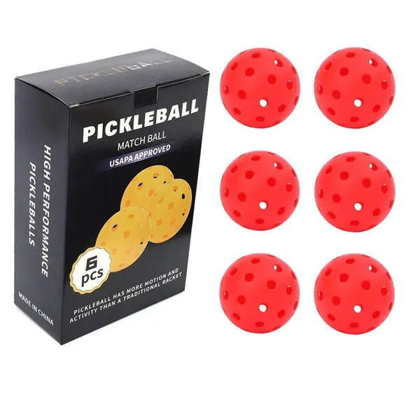 4 Pack 40 Holes Outdoor Pickleball Balls