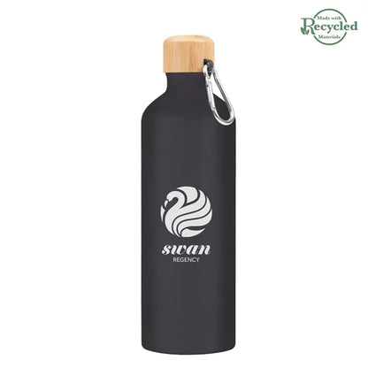 25 Oz. Aluminum Tundra Bike Bottle With Bamboo Lid
