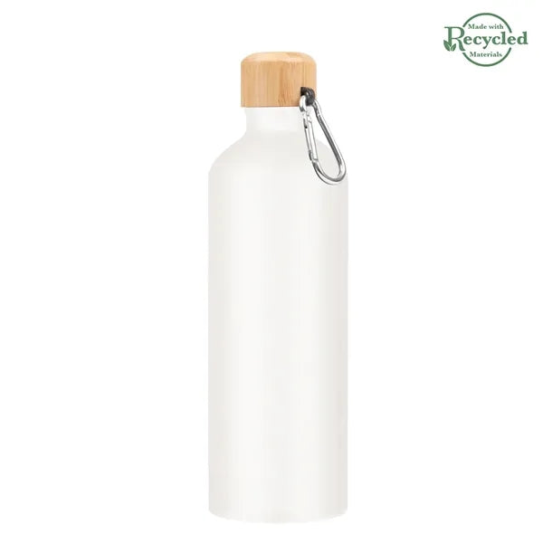 25 Oz. Aluminum Tundra Bike Bottle With Bamboo Lid