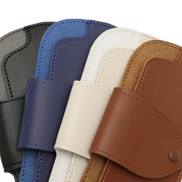 Soft Leather Glasses Sunglasses Storage Bag