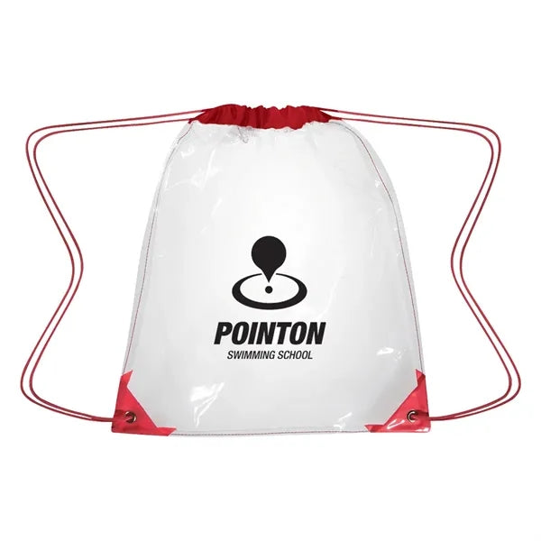Clear EVA Drawstring Backpack