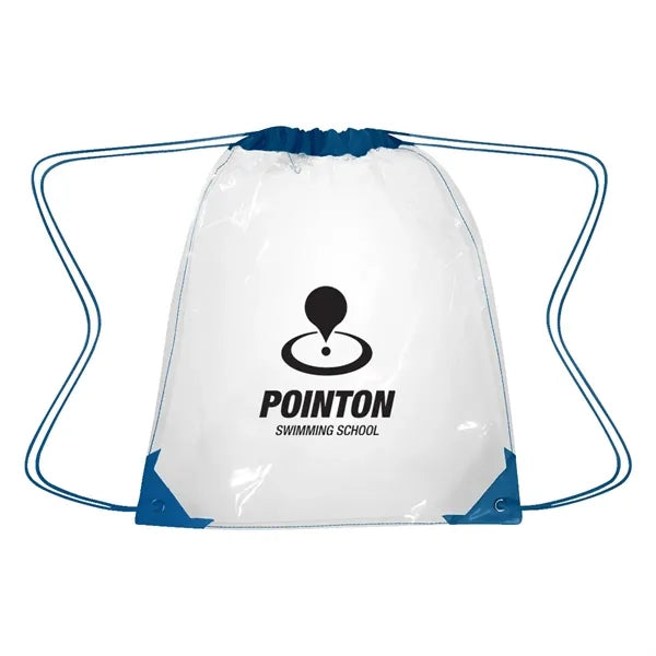 Clear EVA Drawstring Backpack