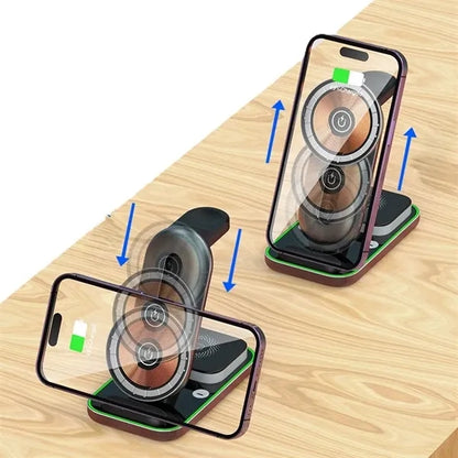 4-in-1 Magnetic Wireless Charger
