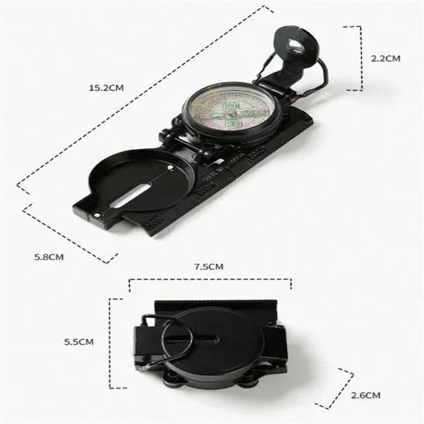 Clamshell Camping Compass