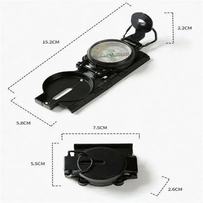 Clamshell Camping Compass